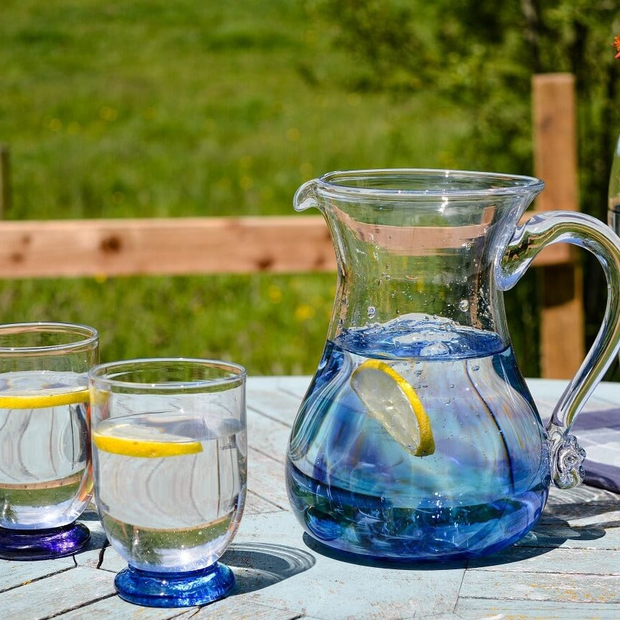 Jerpoint Glass Studio, Large Traditional Jug - Heather